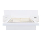 Jessica - Wood LED Panel Bed