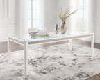 Chalanna - Rectangular Dining Room Extension Table - White