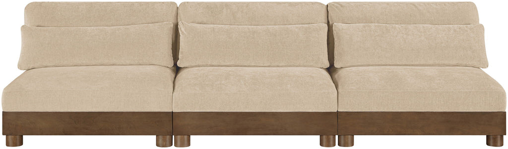 Turin - Fabric Upholstered Modular Armless Sofa