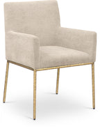 Reeves - Dining Chair With Gold Legs (Set of 2)