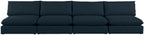 Mackenzie - Modular Sofa Armless - 4 Seats