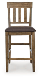 Urbinforte - Upholstered Barstool (Set of 2) - Light Brown