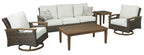 Paradise Trail - Sofa with Cushion - Medium Brown