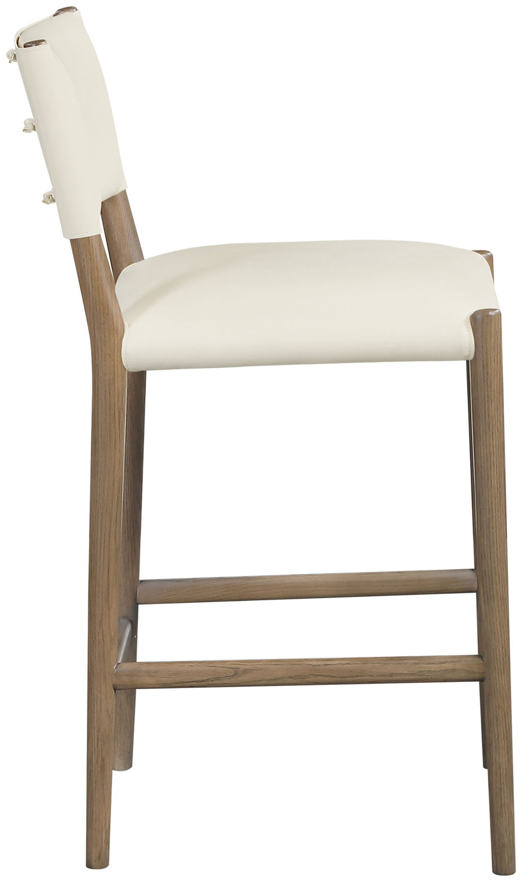 Andie - Upholstered Counter Stool - Brown Base