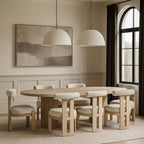 Arienzo - Performance Fabric Upholstered Dining Chair (Set of 2) - Natural Base