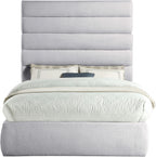 Adam - Linen Fabric Bed With 70.5" Headboard