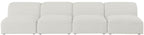 Miramar - 4 Seat Armless Modular Sofa