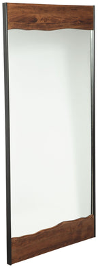 Panchali - Floor Mirror - Brown / Black