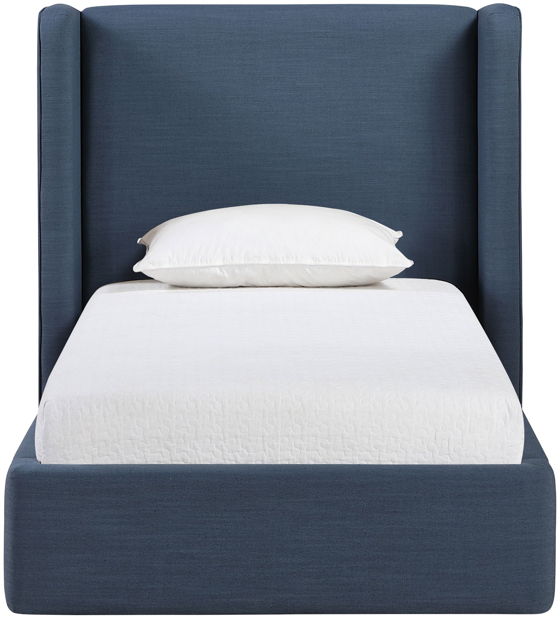 Kendall - Linen Textured Fabric Upholstered Bed