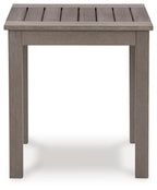 Hillside Barn - Square End Table - Brown