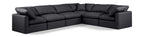 Indulge - Faux Leather 6 Piece Modular Corner Sectional