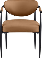 Virella - faux Leather Upholstered Dining Chair (Set of 2) - Black Base