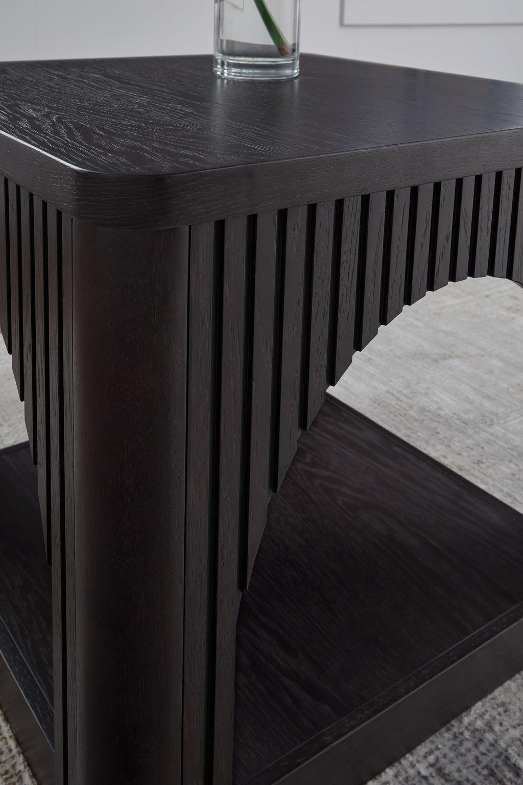 Yellink - Square End Table - Black