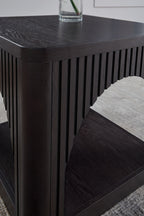 Yellink - Square End Table - Black