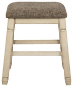 Bolanburg - Upholstered Stool (Set of 2) - Beige