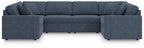 Modmax - 6-Piece Sectional - Fabric - Ink