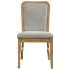 Croyden - Dining Side Chair (Set of 2) - Gray / Weathered Natural