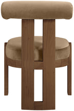 Arienzo - Performance Fabric Upholstered Dining Chair (Set of 2) - Walnut Base