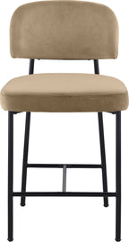 Zarelle - Performance Fabric Upholstered Counter Stool (Set of 2)