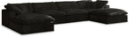 Cozy - 6 Piece Modular Double Chaise Sectional