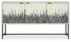 Freyton - Accent Cabinet - White / Gray