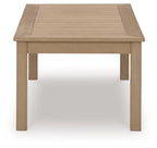 Hallow Creek - Rectangular Cocktail Table - Driftwood