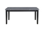 D8685 Dining Table And Four D8685 Dining Chairs - Black