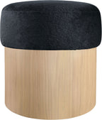 Nimes - Ottoman / Stool With Natural Base