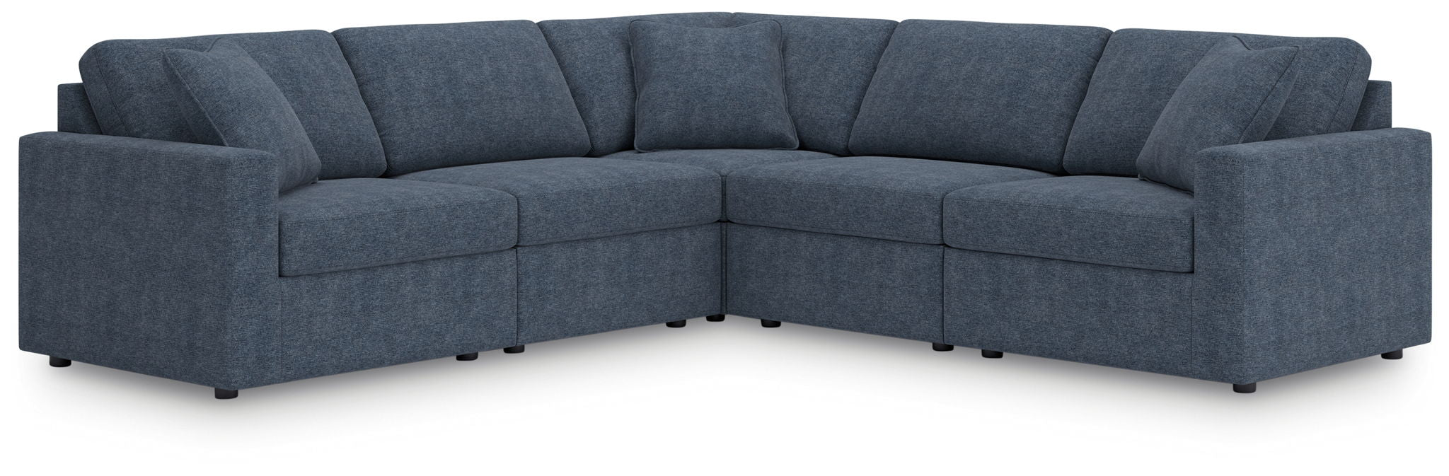 Modmax - 5-Piece Sectional - Fabric - Ink
