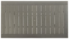 Visola - RECT Dining Table w/Umb OPT - Gray