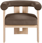 Arienzo - Performance Fabric Upholstered Accent Chair - Natural Base