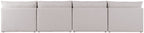 Mackenzie - Modular Sofa Armless - 4 Seats