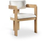 Sacha - Linen Dining Chair With Natural Base (Set of 2)