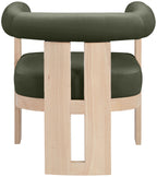 Arienzo - Performance Fabric Upholstered Accent Chair - Natural Base