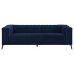 Chalet - Upholstered Tuxedo Arm Tufted Sofa Set