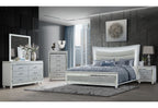 Collete - 4 Piece Queen Bedroom Set (Bed, Dresser, Mirror, Nightstand) - White