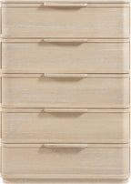 Tiberio - Oak Veneer And Solid Wood Chest