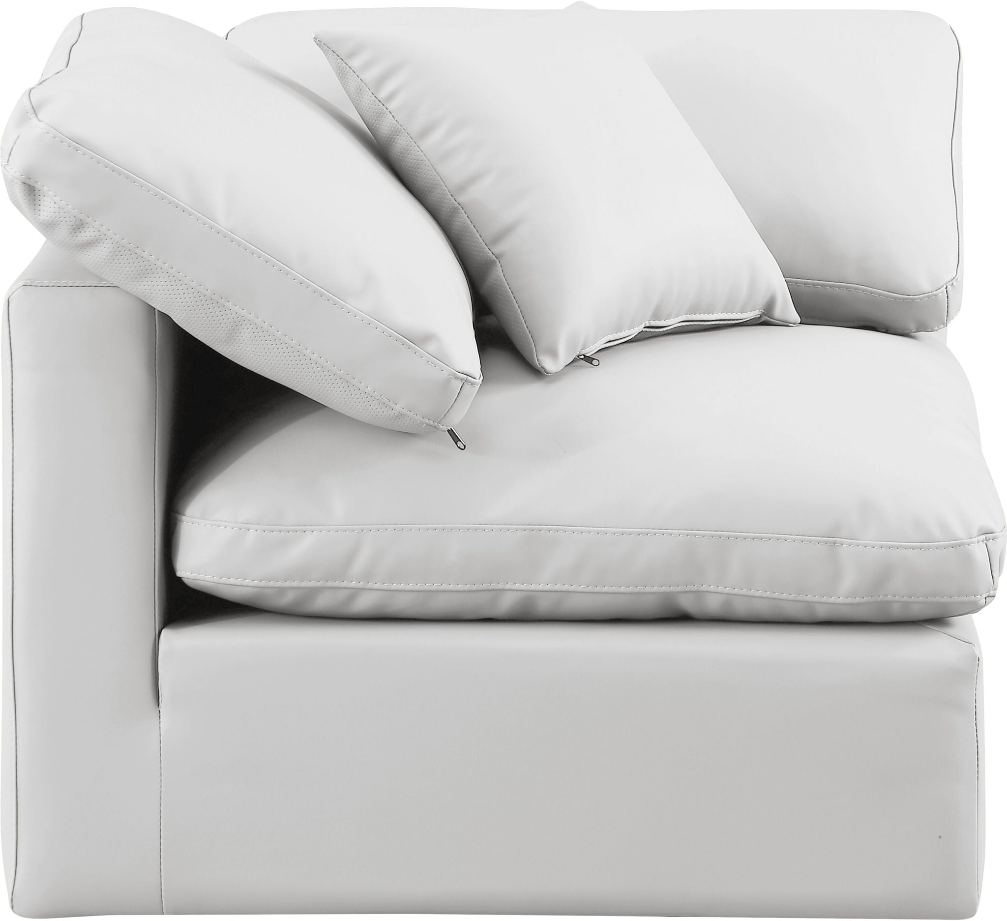 Indulge - Faux Leather Corner Chair