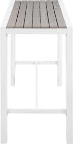 Nizuc - Outdoor Patio Rectangle Bar Table