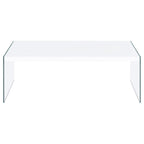 Opal - Rectangular Glass Frame Table