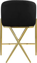 Xavier - Counter Stool with Gold Legs