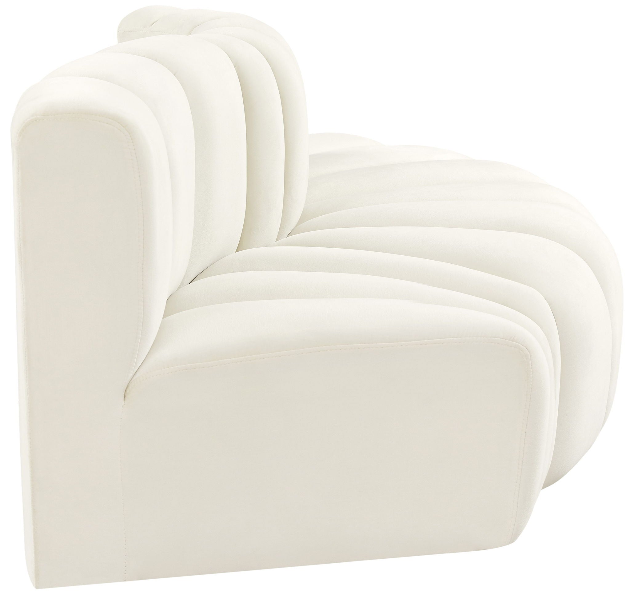 Arc - Velvet 3 Piece Modular Sofa