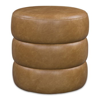 Ummi - Swivel Accent Ottoman - Caramel