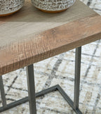 Albreane - Occasional Table Set (Set of 3) - Grayish Brown / Black