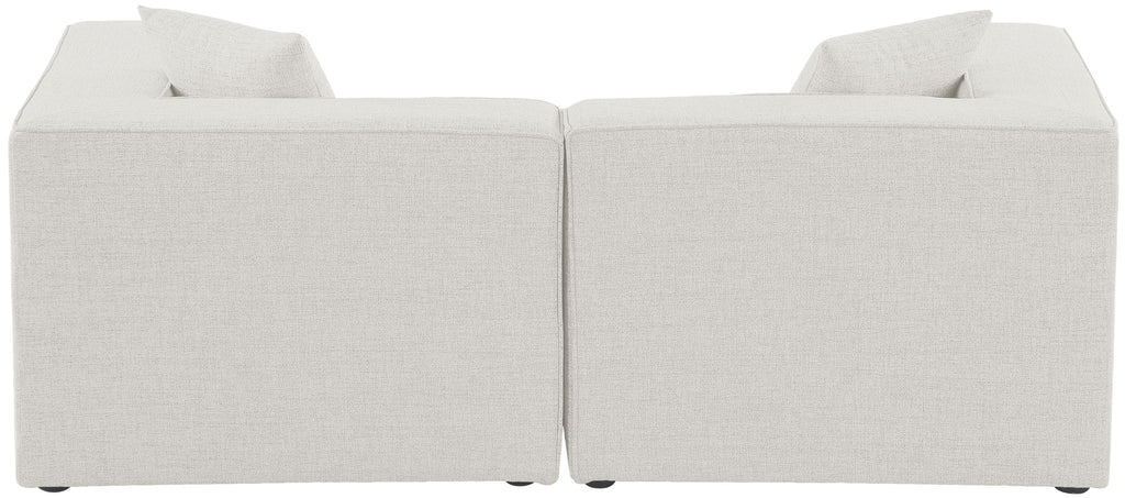 Cube - Linen Modular 2 Seat Sofa