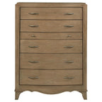 Revello - 6-Drawer Bedroom Chest Of Drawers - Washed Mango