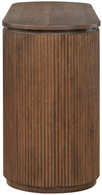 Astrid - Solid Wood And Oak Veneer Desk