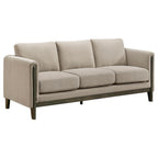 Islington - Upholstered Panel Arm Sofa Set