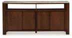 Tobinville - Accent Cabinet - Dark Brown