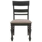 Bridget - Wood Dining Side Chair (Set of 2) - Charcoal